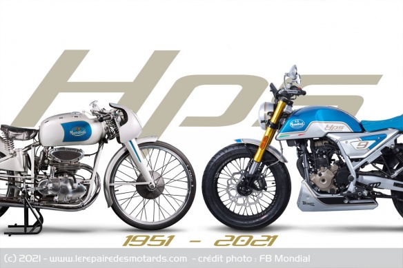 La 125 d'Ubbiali de 1951 et l'édition hommage de 2021 La 125 d'Ubbiali de 1951 et l'édition hommage de 2021