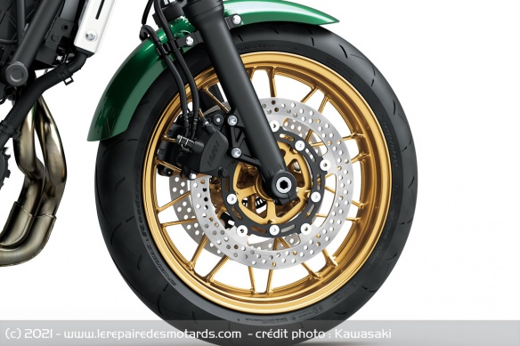 Frein avant de la Kawasaki Z650 RS Frein avant de la Kawasaki Z650 RS