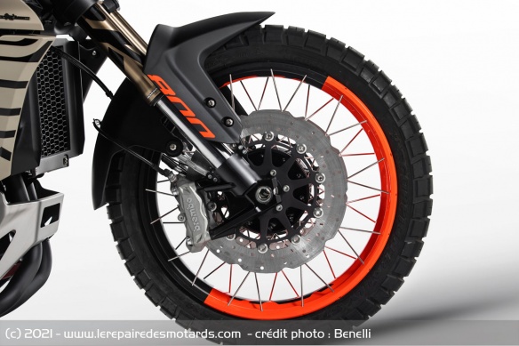 C'est Brembo qui assure le freinage de la TRK C'est Brembo qui assure le freinage de la TRK