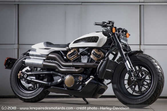 Le prototype de 2018 de la Custom 1250 Le prototype de 2018 de la Custom 1250