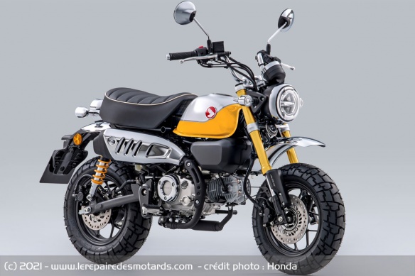 Honda Monkey jaune Banana