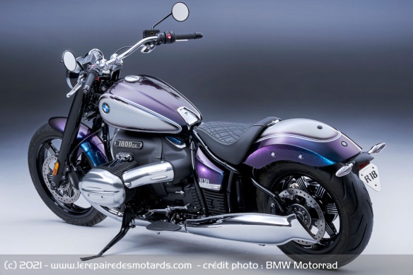 La BMW R 18 équipée de tout le pack Option 719 La BMW R 18 équipée de tout le pack Option 719