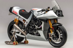 Une Suzuki Katana de Superbike