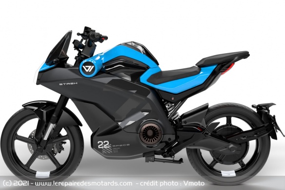 La Vmoto Stash a été designée par C-Creative La Vmoto Stash a été designée par C-Creative