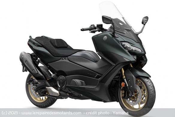 Yamaha TMAX Tech Max Dark Petrol