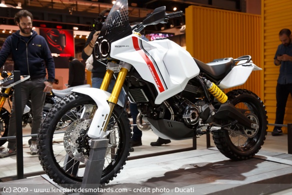 Le concept DesertX de l'EICMA 2019 Le concept DesertX de l'EICMA 2019