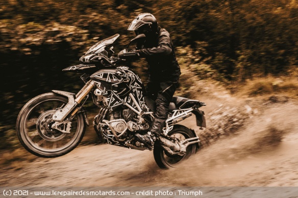 Triumph promet un trail plus puissant et plus léger Triumph promet un trail plus puissant et plus léger