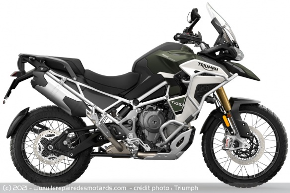 Triumph Tiger 1200 Rally Explorer - Matt Khaki