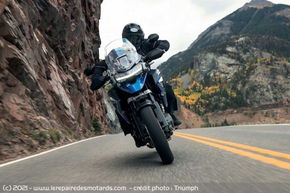 Triumph Tiger 1200 sur route