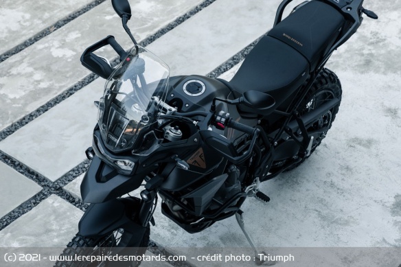 La Triumph Tiger 900 Bond Edition