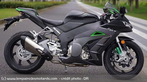 Finja 500, la vraie fausse ZX-10R Finja 500, la vraie fausse ZX-10R