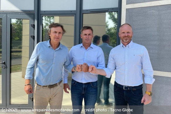 Fabrice Chrétien, Jarkko Ammala et Dennis Becker Fabrice Chrétien, Jarkko Ammala et Dennis Becker