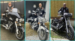 Fafi, Lolo et Chris prêts à prendre le départ de leur roadtrip