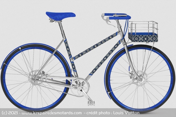 Le vélo Louis Vuitton à cadre ouvert Le vélo Louis Vuitton à cadre ouvert