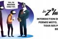 Z humeurs interdiction passer permis moto