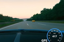 417 km/h sur autoroute allemande