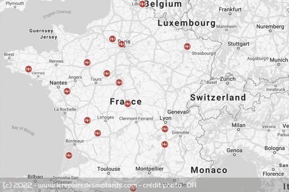 Les 16 stations Supercharger françaises ouvertes aux non-Tesla Les 16 stations Supercharger françaises ouvertes aux non-Tesla