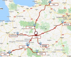 Autoroutes gratuites pour le GP de France