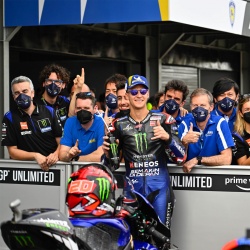 MotoGP : pole position Quartararo