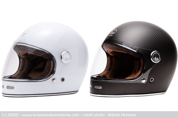 Marko Helmets Full Moon en fibres et en carbone Marko Helmets Full Moon en fibres et en carbone