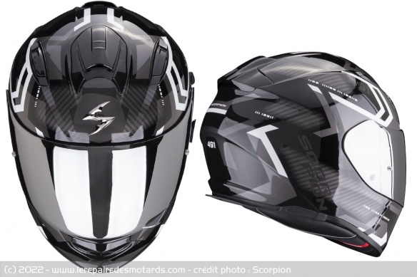 Casque Scorpion EXO-491 Spin Casque Scorpion EXO-491 Spin