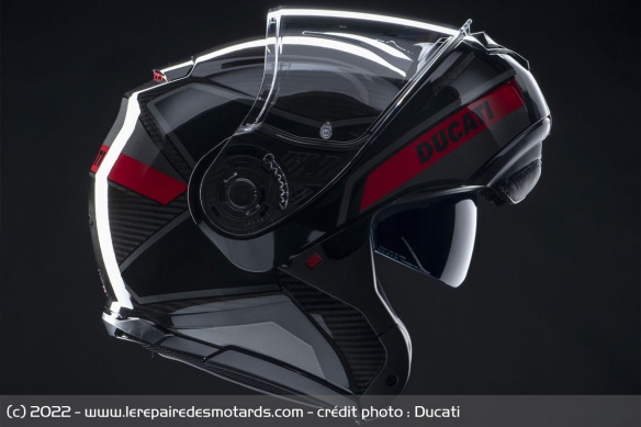 Le modulable Ducati Horizon V2 est homologué jet et intégral Le modulable Ducati Horizon V2 est homologué jet et intégral