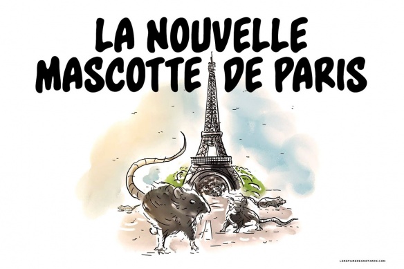 Le Rat, nouvelle mascotte de Paris