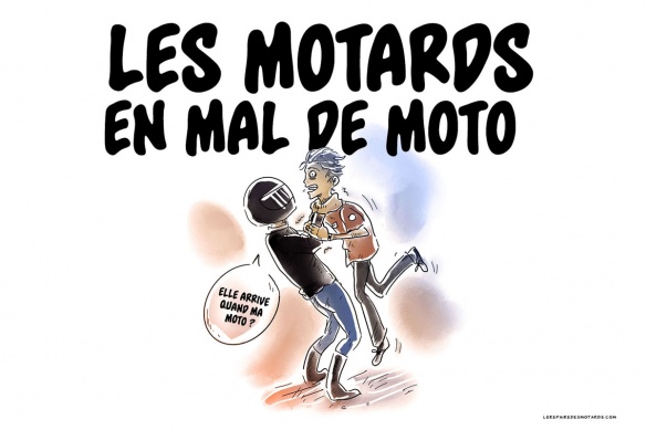 Les motards en mal de moto