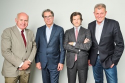 Eric de Seynes, Stefan Pierer, Michele Colaninno et Markus Schramm - Crédit photo : ACEM