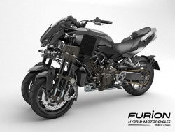 Concept de moto hybride Furion M3