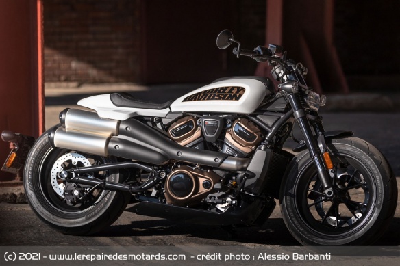 La Harley-Davidson Sportster S sortie l'an dernier La Harley-Davidson Sportster S sortie l'an dernier