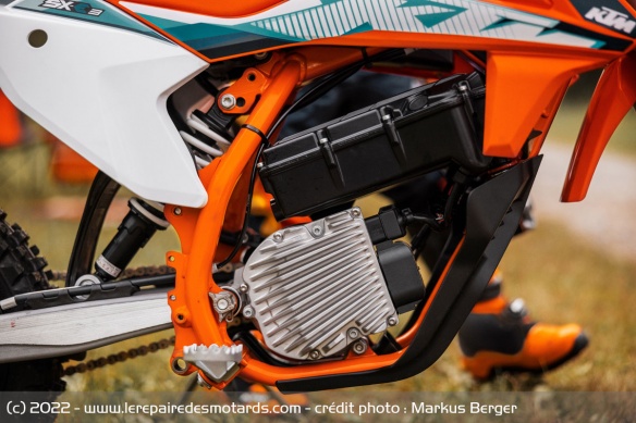Le moteur délivre ici jusqu'à 3,9 kW et 10,5 Nm