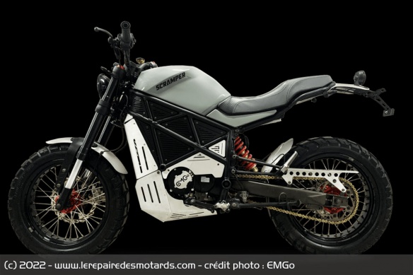 EMGo annonce jusqu'à 125 km/h et 160 km d'autonomie pour sa ScrAmper EMGo annonce jusqu'à 125 km/h et 160 km d'autonomie pour sa ScrAmper