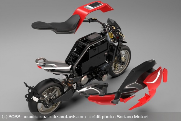 Soriano Motori promet jusqu'à 320 km d'autonomie Soriano Motori promet jusqu'à 320 km d'autonomie