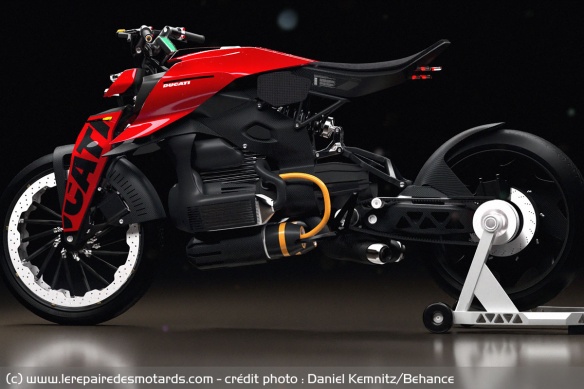 Le projet Ducati Ghost de Daniel Kemnitz Le projet Ducati Ghost de Daniel Kemnitz