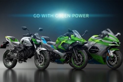 Quatre prototypes 0 émission chez Kawasaki
