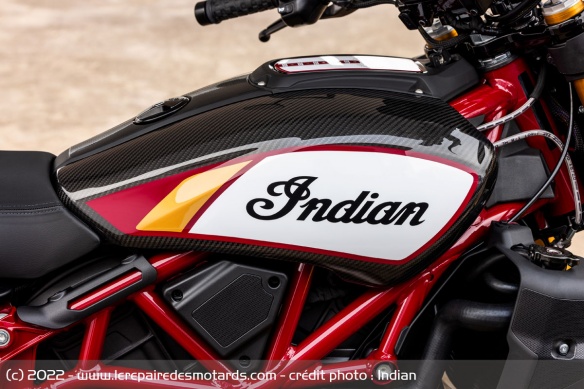 Réservoir de l'Indian FTR Championship Edition