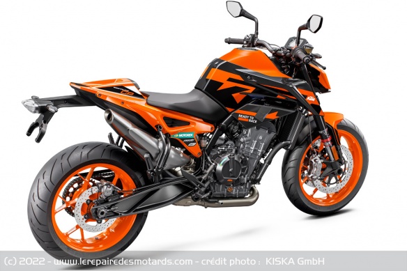 Le modèle GP reste techniquement identique à la 890 Duke Le modèle GP reste techniquement identique à la 890 Duke