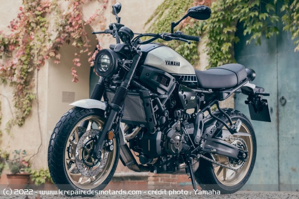 La variante Legacy s'inspire de l'univers scrambler La variante Legacy s'inspire de l'univers scrambler