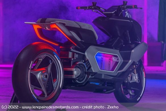 Le concept de scooter électrique Zeeho Magnet Le concept de scooter électrique Zeeho Magnet
