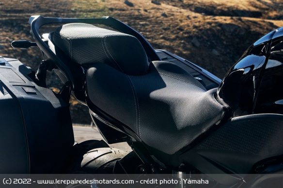 La selle de la Yamaha Niken GT