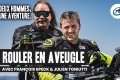 Rouler aveugle sens propre ! Un homme aventure à moto