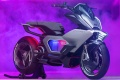Nouveaut 2025 Scooter lectrique Zeeho Magnet Concept
