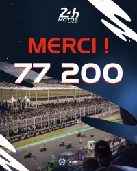 77.200 spectateurs pour les 24 Heures Motos