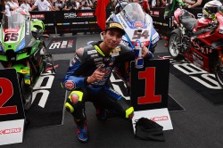 WSBK : course Superpole : victoire Razgatlioglu (c) photo : WSBK