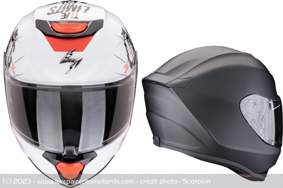 Casques Scorpion EXO-JNR Air Boom et Solid Casques Scorpion EXO-JNR Air Boom et Solid