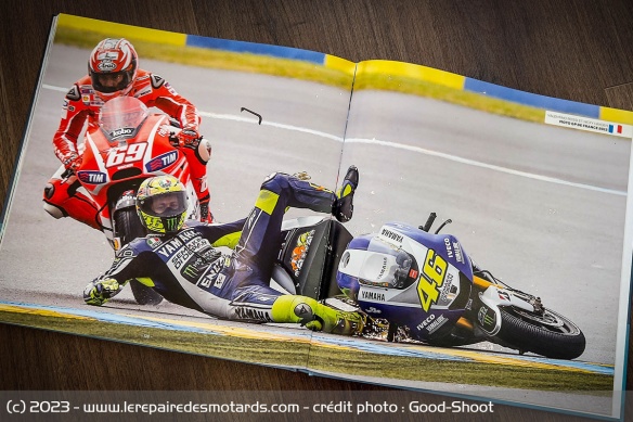 Le livre met à l'honneur les chutes de MotoGP, de WorldSBK et d'Endurance Le livre met à l'honneur les chutes de MotoGP, de WorldSBK et d'Endurance