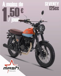 LOA Mash : des motos 1,50 euro par jour