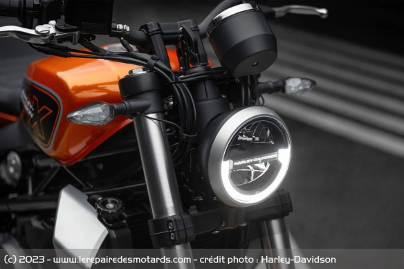 Les phare à LED de la Harley-Davidson X 350 Les phare à LED de la Harley-Davidson X 350