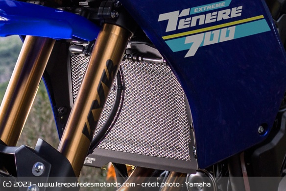 Protection du radiateur de la Yamaha Ténéré 700 Extreme